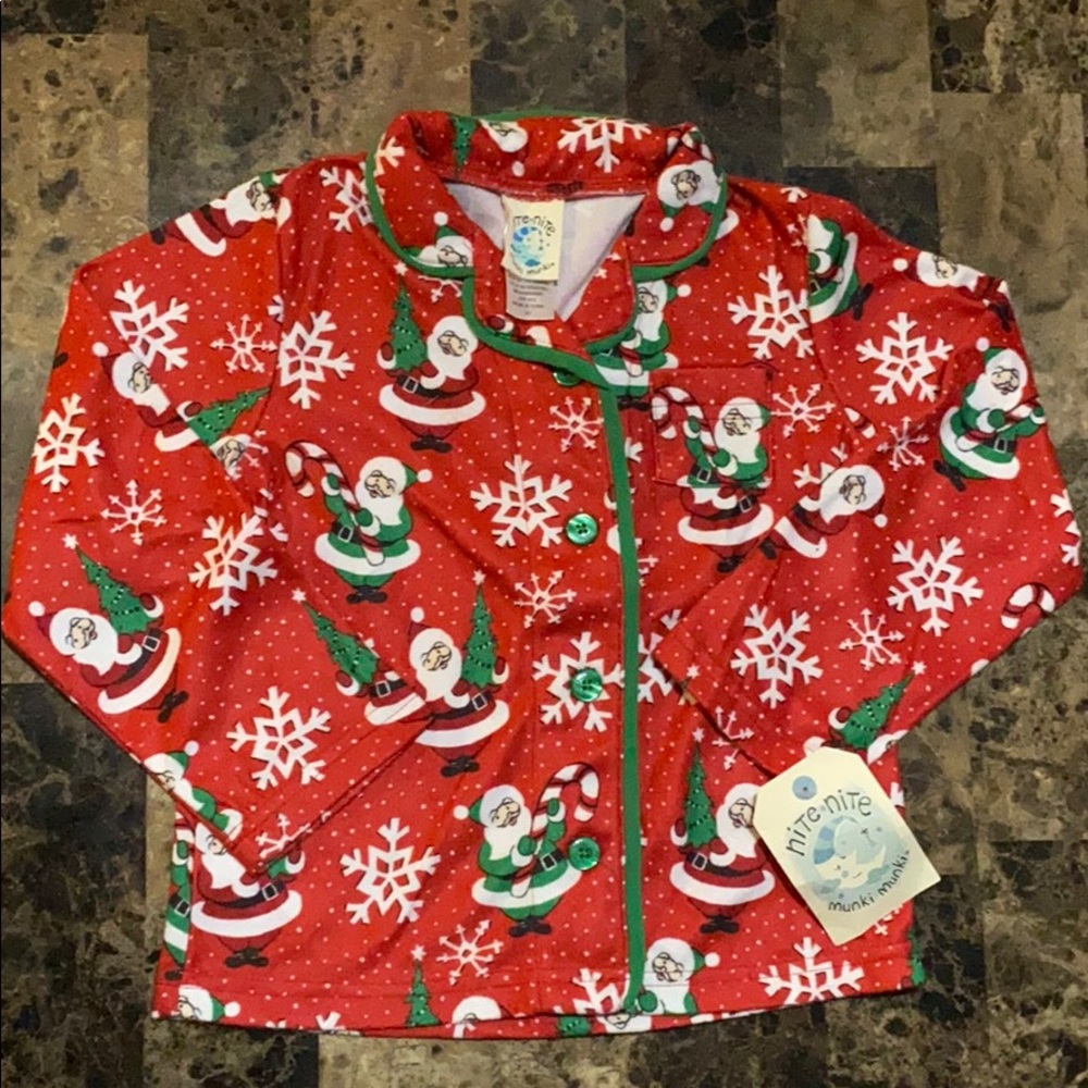 Santa clause pajama set